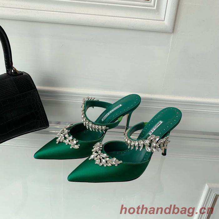 Manolo Blahnik Shoes MBS00012 Heel 9.5CM